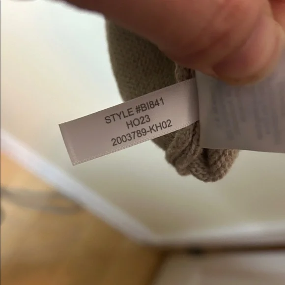 J. Crew Men's Heritage Cotton Crewneck Tan Sweater Size M - Picture 4 of 8